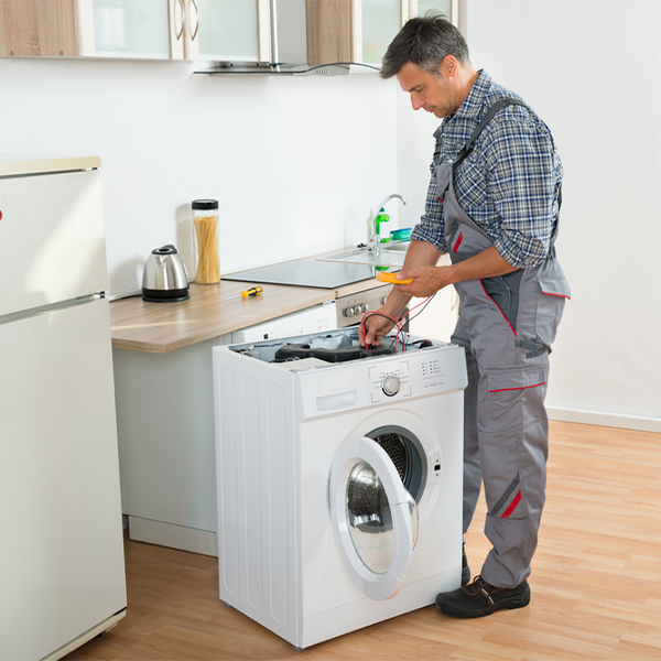 can you walk me through the steps of troubleshooting my washer issue in Davenport WA